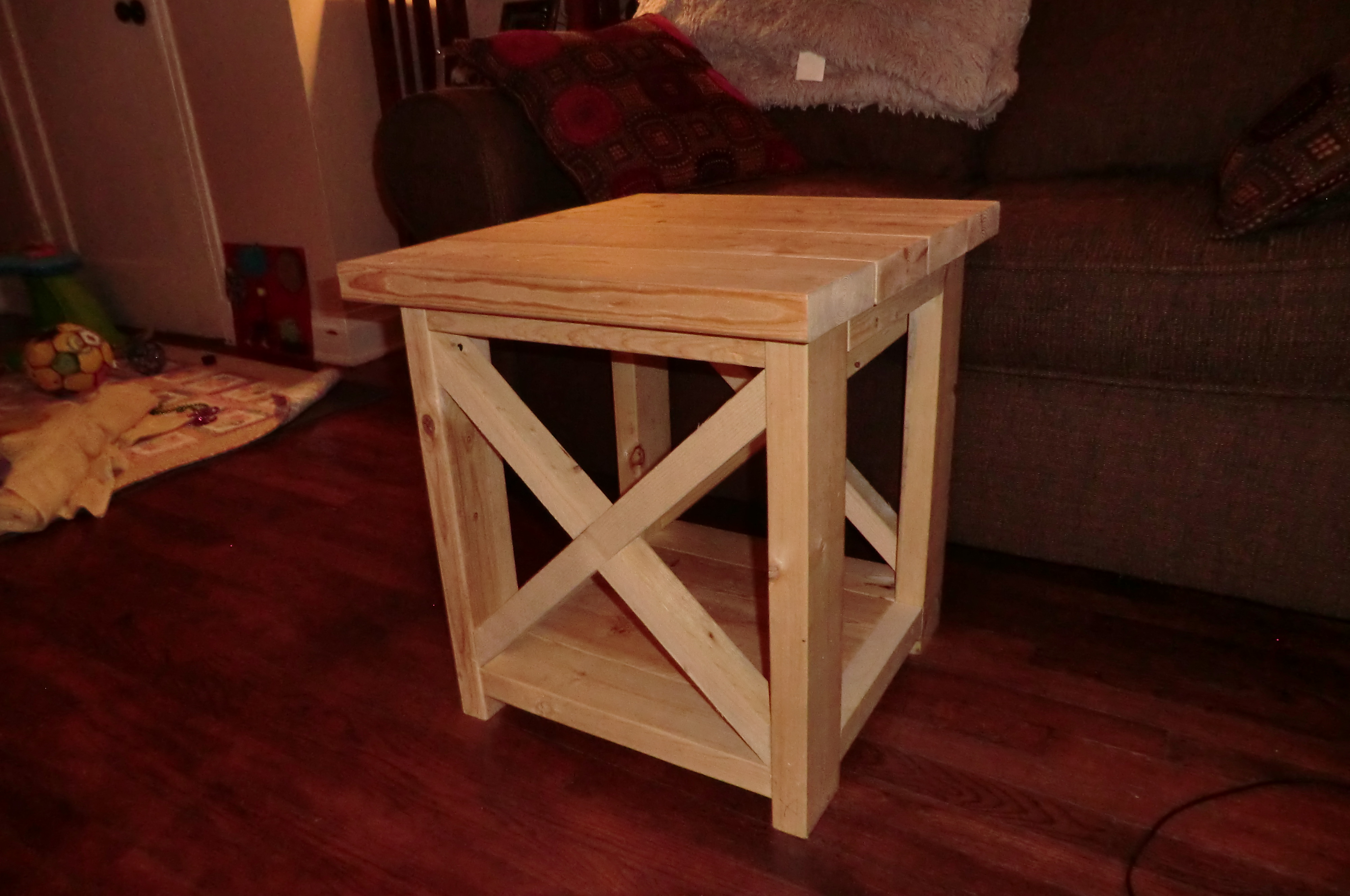 ana white smaller rustic end table diy projects accent colorful tables and oak bedside small red farmhouse plans west elm emmerson aluminum patio furniture unique fall placemats