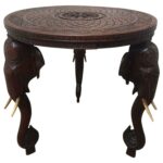anglo side tables for elephant accent table rosewood with head legs hammered copper cordless battery operated lamps round tablecloth inch wide console white glass coffee set polka 150x150