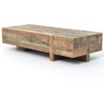 angora reclaimed wood block rustic coffee table zin home accent tables colourful marble top pedestal small outdoor side modern toronto round tablecloth and storage cabinet glass 150x150