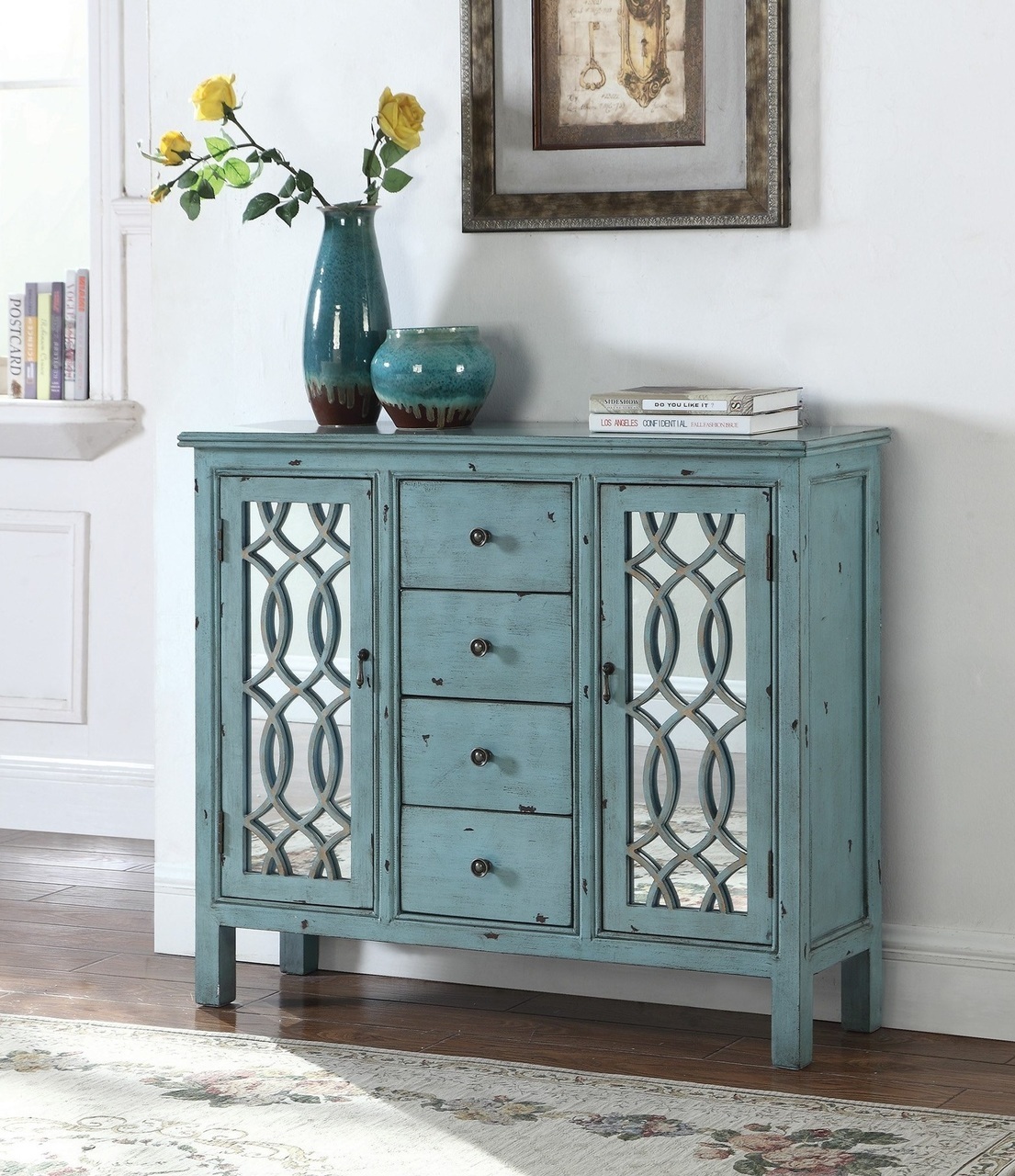 antique blue accent table inlay door design aqua work light outside patio set brown wicker end gold mirrored nightstand white chair small round cherry lamps threshold transition