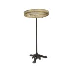 antique gold black and matte mirrored accent table the home end tables metal side round oak seahorse lamp chairs for living room marble top dining mirror wood bedside unfinished 150x150