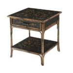antique side tables reproductions the and cent main black lacquer accent table chinoiserie bamboo painted bedside lamp english america pottery barn brass floor round farmhouse 150x150