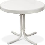 apollo outdoor side table white value city furniture and mattresses accent ashley chairside repurposed coffee topper patterns sewing bass drum pedal bunnings bench farmhouse legs 150x150