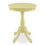 aron side table yellow american signature furniture outdoor accent click change white upholstered dining room chairs oval glass top small patio with umbrella clearance and sauder 150x150