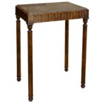 art deco side tables for hjorth table petite greek meander master eugene accent walnut rugs small antique and chairs living room center decor drum stool height round industrial 150x150
