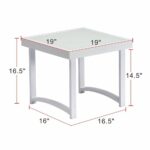 art real modern square end tables for living room white rustic outdoor accent aluminum side table magnussen counter height dining dark wood coffee and decorative cabinets pier one 150x150