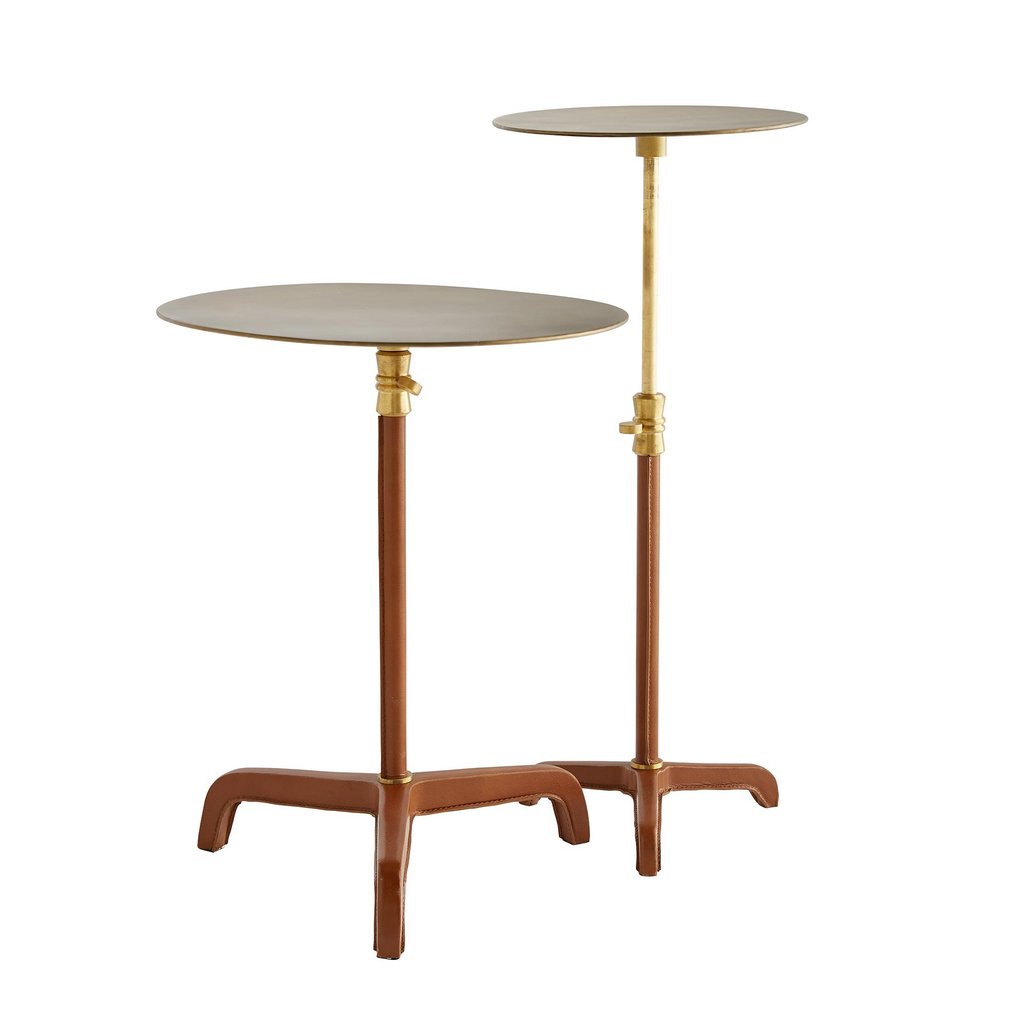 arteriors addison tall accent table brown metal trovati bronze round side sage green black lamps kitchen and chairs hobby lobby tables cherry wood end set timber coffee vale