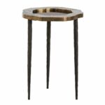 arteriors barry dixon accent table antique brass nautical items numeral wall clock side with charging station small clear coffee grey end target large cream pottery barn dining 150x150