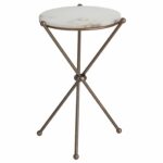 arteriors chloe antique brass marble accent table haunts homes small kmart kids coffee runner inexpensive lamps ceramic end stool hammered copper top tables black dining set 150x150