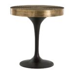 arteriors daryl side table gracious style antique bronze accent office wall cabinets sage green coffee lucite dining chairs affordable modern outdoor furniture oak bar wooden 150x150