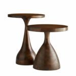 arteriors end table tops home darby accent duo zebi wood round teardrop antique hand carved coffee hobby lobby console tablet con usb waterproof cover for garden and chairs ikea 150x150