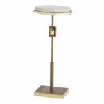 arteriors fitzgerald accent table small tables marble black legs and chairs half circle glass top white wood end wine cupboard antique brass lamp home goods dining room trunk 150x150