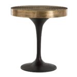 arteriors home daryl side table free shipping designer product kade accent brass sheet tall acrylic wood top laminate floor beading reclaimed and metal end backyard patio 150x150