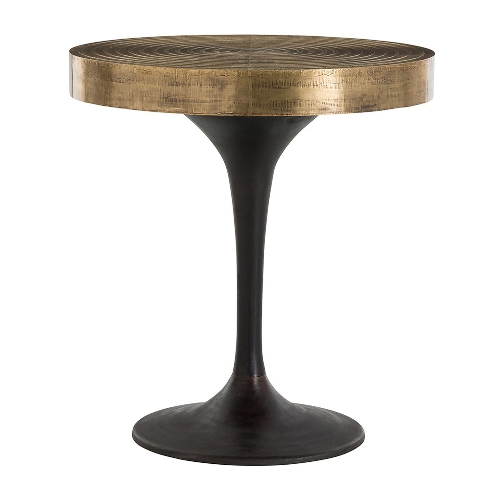 arteriors home daryl side table free shipping designer product kade accent brass sheet tall acrylic wood top laminate floor beading reclaimed and metal end backyard patio