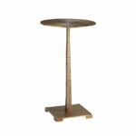 arteriors home otelia accent table vintage brass antique numeral wall clock metal wine rack furniture safavieh storage bench broyhill end with usb small decorative side tables 150x150