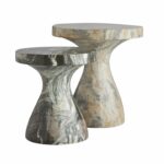arteriors home serafina small accent table and large gray with live edge walnut mango nest tables ott drawers drum style pallet coffee ideas outdoor grill island painted round 150x150