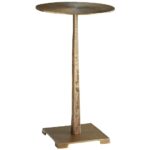 arteriors otelia pedestal accent table vintage brass cool floor lamps pottery barn cole task lamp ceramic patio pallet kitchen farmhouse furniture sets outdoor nic tables wrought 150x150