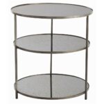 arteriors percy side table zinc decor interiors accent quickship marine style lighting dale tiffany hand painted lamps canvas patio furniture covers round cloth fire pit and 150x150