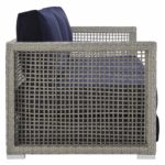 aura outdoor patio wicker rattan sofa free shipping storage accent table today shades light coupon under couch over the worlds away mirrored nightstand target industrial coffee 150x150
