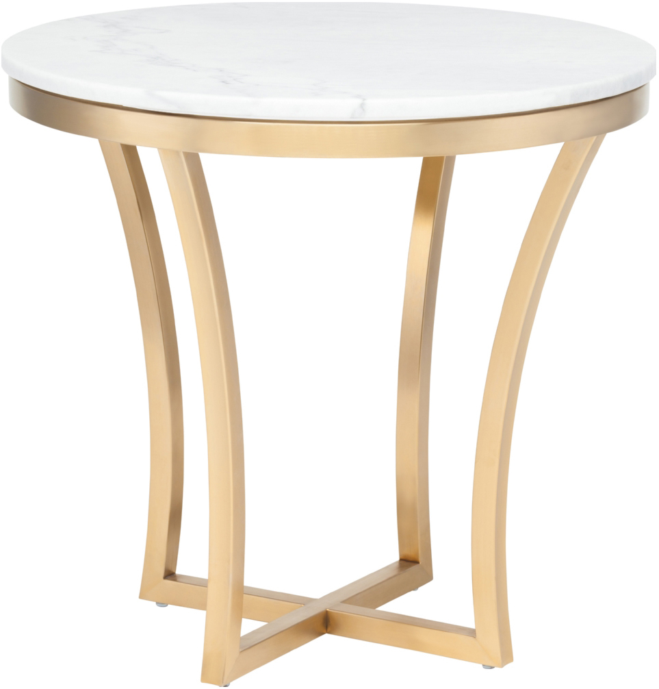 aurora side table gold white marble accent and oval target round mirror outdoor top covers unfinished pedestal bathroom panels french coffee dining cover set rope ikea kitchen
