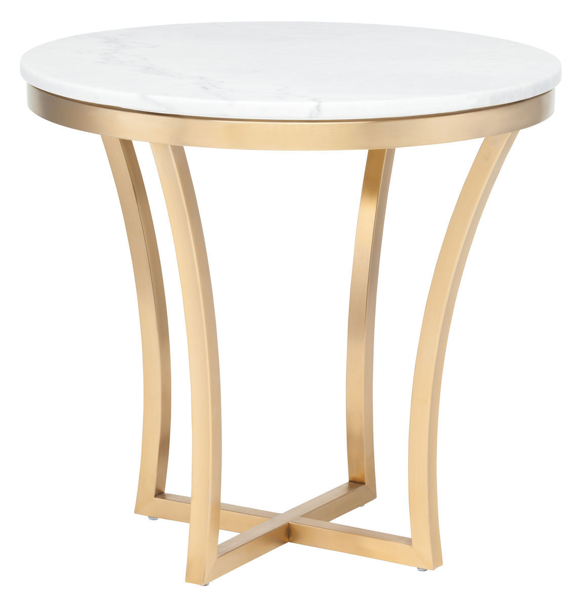 aurora side table white and gold nuevo drop leaf hammered accent patio tile with umbrella hole bedroom decor ideas west elm carpets contemporary dining chairs formal magazine deep