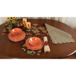 autumn festivities tabletop accents sturbridge yankee work placemat and runner table accent wood end plans round glass dining set kitchen island gold triangle white washed tables 150x150