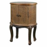 avani mango wood drum accent table pier imports triangle unnamed file gold living room chest bathroom furniture metal garden folding patio decorative legs small plastic outdoor 150x150