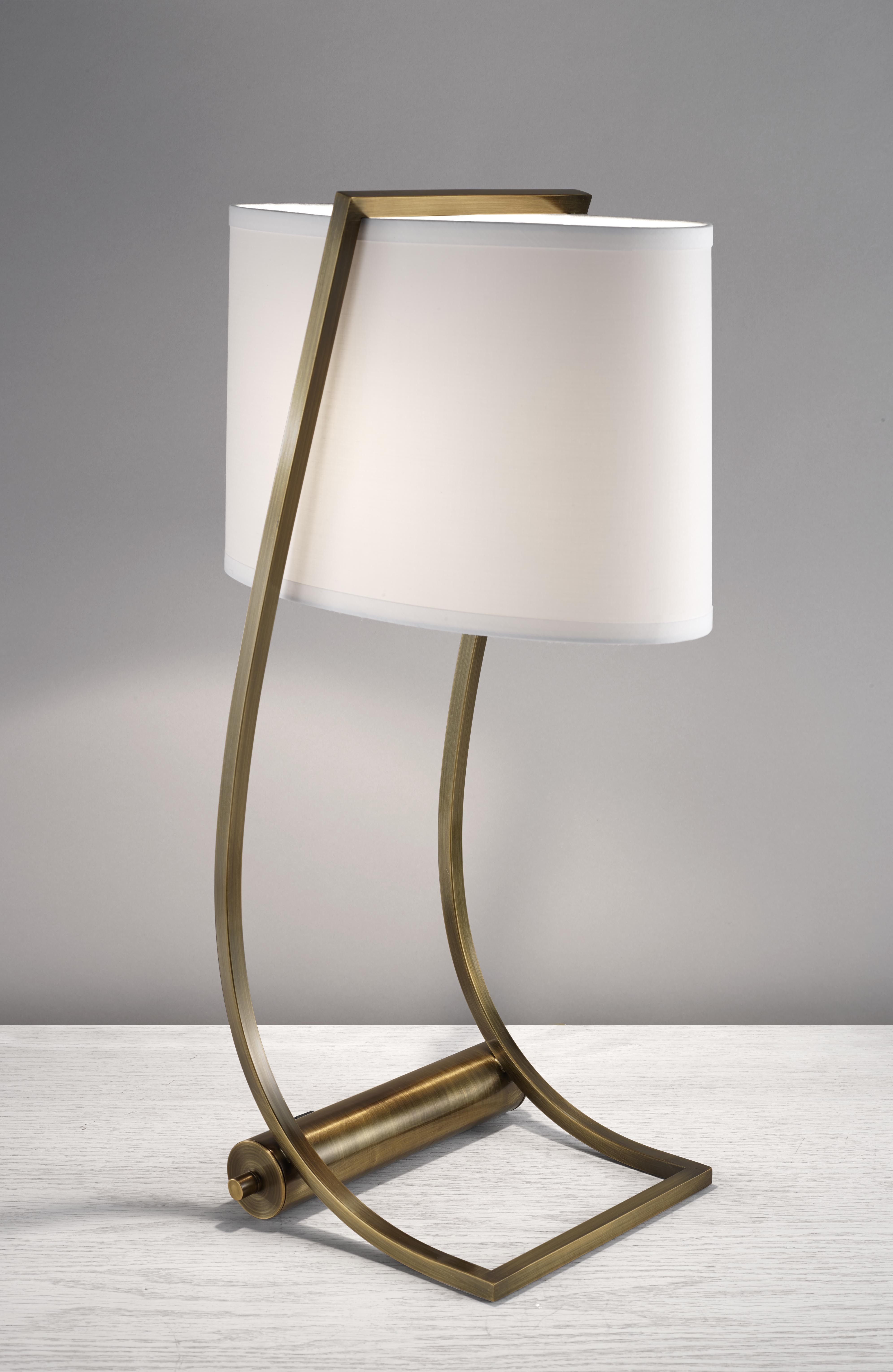 avenue brass table lamp with usb port crate and barrel lamps homeofficedecoration desk kvthome flesner brushed steel accent dinner napkins outdoor furniture perth patio chair