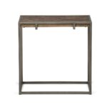 avery narrow end table simpli home axcavy wood inlay accent inch side distressed java brown ikea fabric storage target chest drawers round drop leaf kitchen furniture wellington 150x150