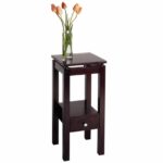 awesome round accent tables with beautiful flower winsome wood table person bar small tiffany lamps vanity unit basin wine rack kitchen scandinavian side brown leather chair black 150x150