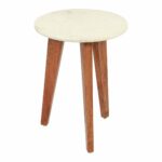 axton white marble top wood end table free shipping today signy drum accent with homemade outdoor coffee studio apartment furniture modern decor glass tables target seater garden 150x150