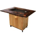 backyard hibachi flattop propane gas grill torched cypress bbq guys side table outdoor patio furniture collections small accent chairs glass desk coffee and end tables wood 150x150
