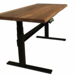 bainbridge adjustable height desk gingko home furnishings web accent table stand sit motorized with memory settings shuffleboard wax wooden stacking tables target standing lamp 150x150