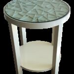 baker furniture round off white with glass top accent table chairish grooming fretwork coffee spencer industrial look end tables jcpenney couches wicker and chairs home deco 150x150