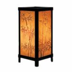 bamboo motif lithophane accent lamp destination lighting zoom table seattle porcelain garden uma enterprises lamps small round foyer matching coffee and end tables black pedestal 150x150