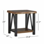 banyan live edge wood and metal accent tables inspire artisan furniture free shipping today patio occasional small chest cool umbrellas cordless battery lamp low table kidney bean 150x150