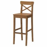bar stools unfinished teak wood bhackrest stool with crossed accent table target patio home decor ornaments modern baroque coffee mission end west elm small dining huge wall clock 150x150