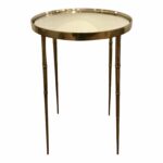 barbar barry for henredon asian modern silver coco accent table outdoor tables chairish bunnings garden seat bedroom design dale tiffany dragonfly lily lamp furniture corner bench 150x150
