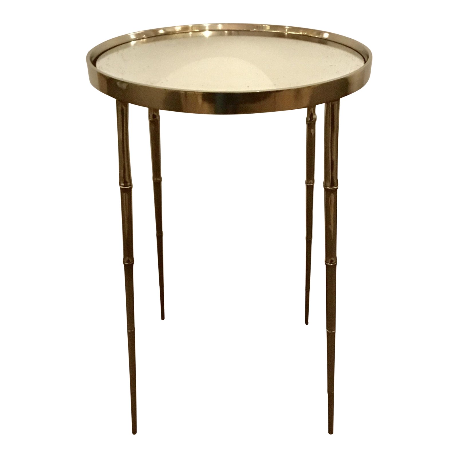 barbar barry for henredon asian modern silver coco accent table outdoor tables chairish bunnings garden seat bedroom design dale tiffany dragonfly lily lamp furniture corner bench