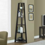 bathroom shower corner shelf the outrageous great oak top amazing ladder shelves for your home office inch cappuccino brown glass above toilet wire orion display unit wall rack 150x150
