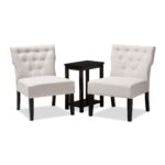 baxton studio lerato transitional piece beige fabric upholstered accent chair and table set black finished wood corner chest cordless battery lamp extra long runners ikea white 150x150