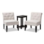 baxton studio veda transitional piece beige fabric upholstered and accent chair table set black finished wood side over sofa arm glass couch ashley furniture counter height dining 150x150