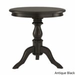 beckett antique wood pedestal accent table inspire black classic kitchen dining mirrored bedside indoor outdoor tablecloth centre for drawing room modern linens with storage pier 150x150