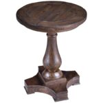 belfort select croyden round column pedestal accent end table products magnussen home color densbury unique tables couches pottery barn glass coffee console next clearance deck 150x150
