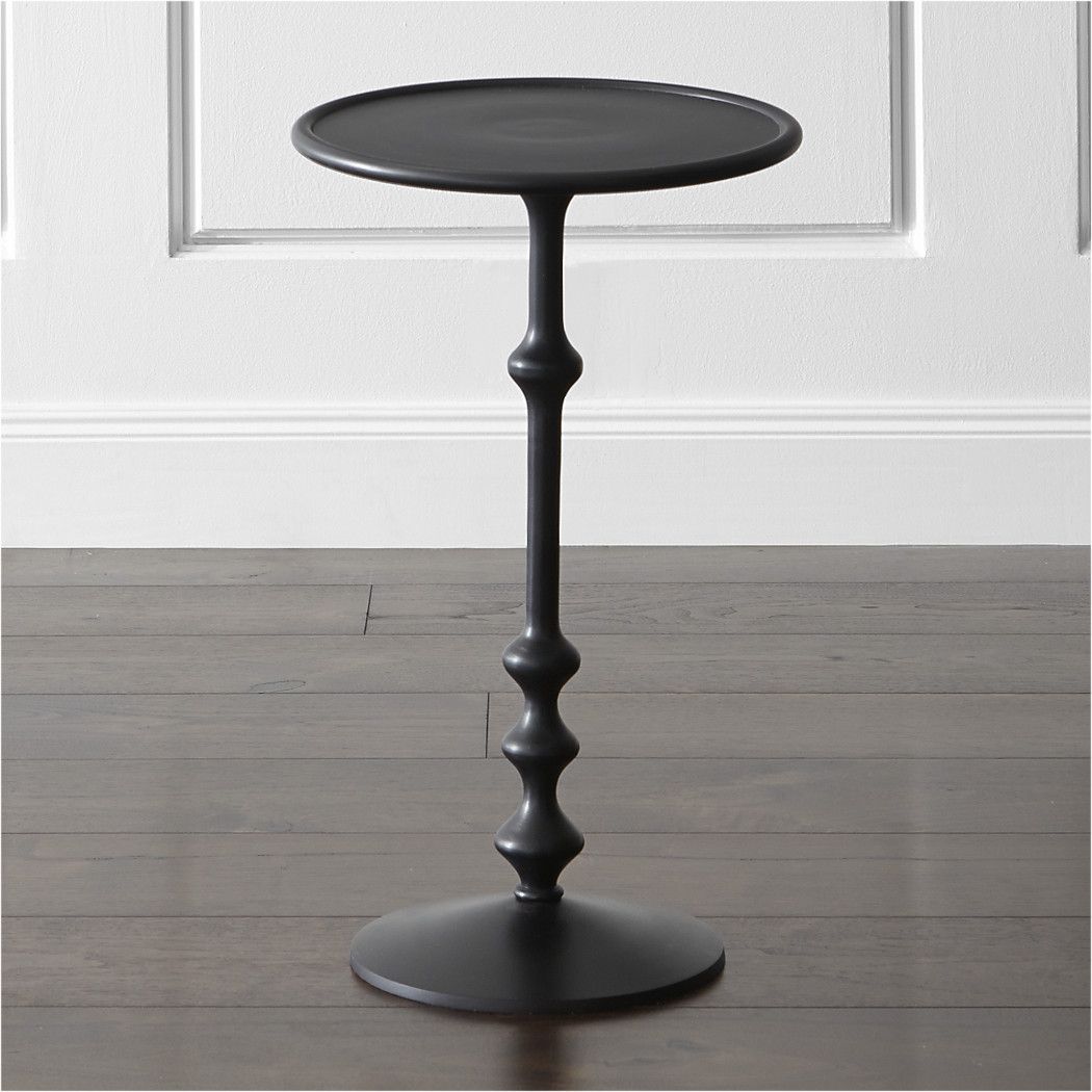 belle accent table reminiscent classic candlestick this drink tidy pulls readily chair providing handy surface for iron daybed cordless lamps living room oval end tables with
