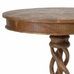 bengal manor mango wood twist accent table crestview collection the rustic furniture tall and stools set seater dining gold metal glass coffee patio tablecloth for round oblong 150x150