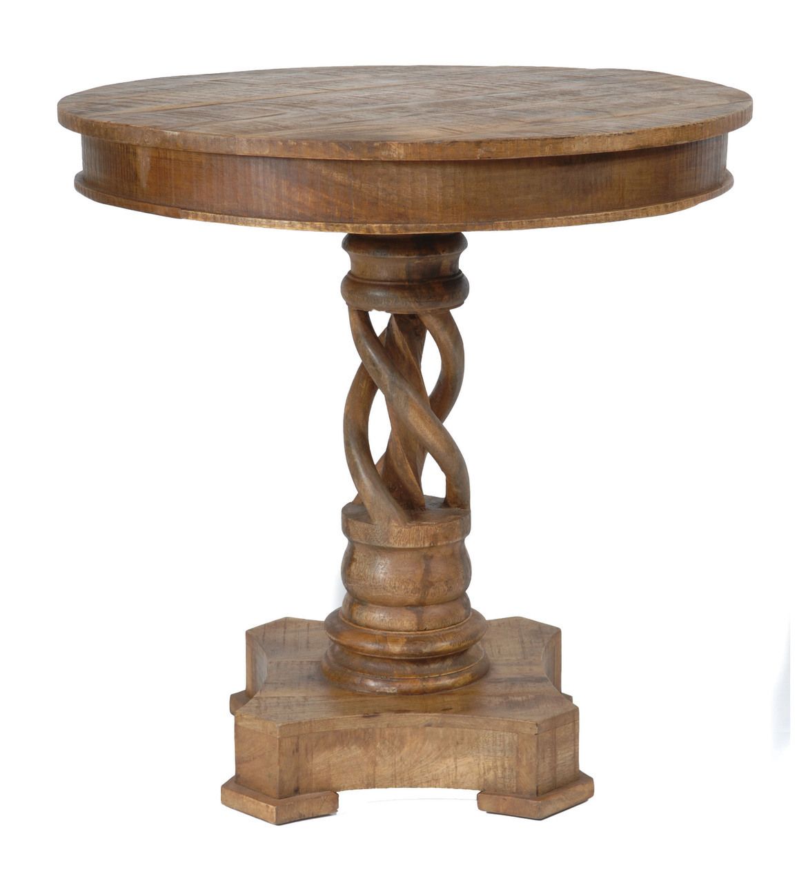 bengal manor mango wood twist accent table inches tall pedestal wide zeckos coffee cover ideas narrow living room sets black half moon hanging barn doors white resin outdoor side