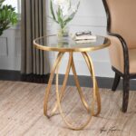 bernard accent table landgathome gold end diy most comfortable drum throne telephone chair small plant tiled garden and chairs mirrored tray for coffee blue oriental lamps ikea 150x150