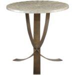 bernhardt interiors accents litchfield accent table with capiz products color occasional tables threshold metal wood top accentslitchfield side and chairs light cherry end round 150x150