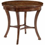 bernhardt vintage patina round end table products wood accent tables clearance small patio furniture tall thin lamps used bronze metal half moon big lots backyard luxury black 150x150